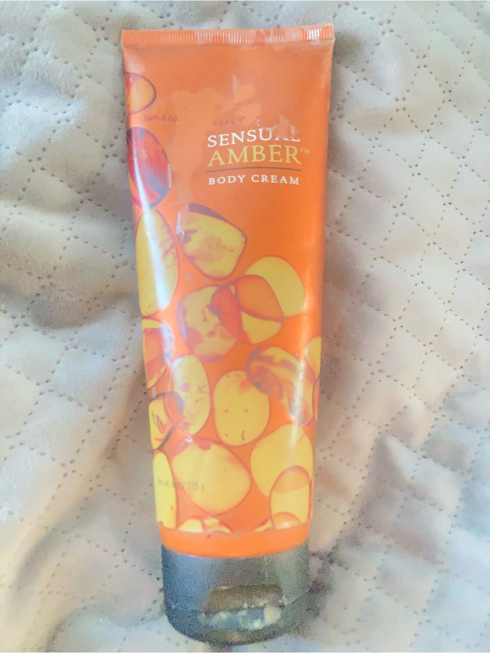 Bath And Body Works Pleasures Sensual Amber Body Cream Original 8OZ New Lotion